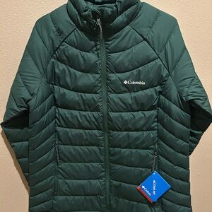 Columbia Deep Forest Green Quilted Jacket Women’s L